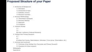 Business Research 03 - Tips For Writing Your Paper