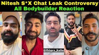 Nitesh Soni ControversyAll Bodybuilder Reaction Junaid Kaliwala + Rahul Fitness+ Bharat Singh Walia