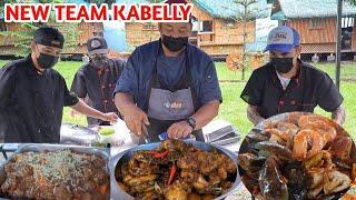 CATERING SERVICE SA PRIVATE RESORT SA ANGELES PAMPANGA / BAGUNG UNIFORM NG NEW TEAM KABELLY