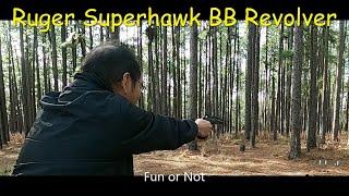 Ruger Superhawk BB Revolver | CO2 Pistol Plinking | PNYprepper | Fun or Not | Vanlife Pinoy SUV Life