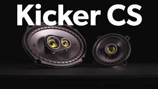 Kicker CS Series car speakers | Crutchfield