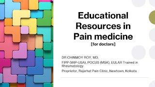 5-Minute Video on Educational resources in 'Pain medicine'