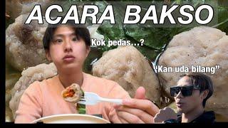 MAKAN BAKSO! IKUT ACARA PERPISAHAN TEMAN INDONESIA!!