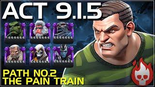 MCOC: Act 9.1.5 - Path 02 - The Pain Train Path - Kate Bishop vs Sandman - 2024