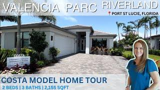 Costa New Construction Model Home Tour | Valencia Parc GL Homes | Port St Lucie FL