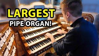 TOCCATA.. on the 3rd LARGEST ORGAN in the country!