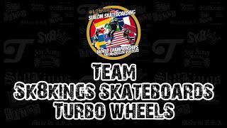 Sk8Kings Skateboards - 2023 Slalom World Championships - Racing Team