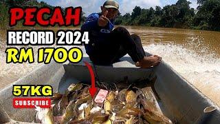 BUBU BAUNG PECAH RECORD 2024 57KG=RM1700 #vlog134 #unlimitedhobby #unlimitedfishing