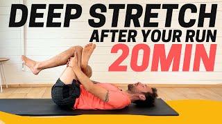 Deep Recovery Stretch: 20 Minutes After Run Stretching Routine