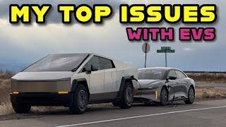 My Top 10 Problems With Electric Cars! Degradation, Winter Range, Service / Repair, Towing, & More