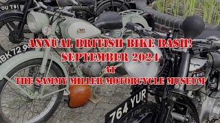 The Annual British Bike Bash! at the Sammy Miller Motorcycle Museum, 1st September 2024