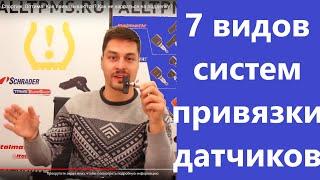 7 видов систем привязки датчиков давления шин. Кому не повезло? Что может сломаться?