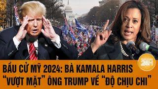 Bầu cử Mỹ 2024: Bà Kamala Harris “vượt mặt” ông Trump về “độ chịu chi”