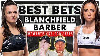 BEST BETS: UFC Vegas 107: Blanchfield vs. Barber Betting Guide