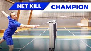 Badminton Net Kill - Forehand 2 versions