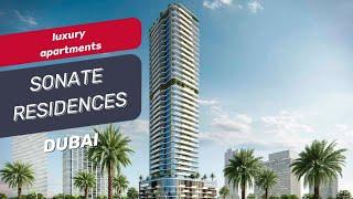 Sonate Residences, a new residential development in Dubai's Jumeirah Village Triangle