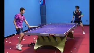 Table Tennis Grand Slam  Zhang Jike Teaches You How to Train Like the Chinese National Team （1）