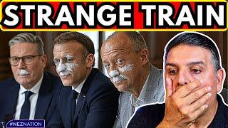 INTERNET ERUPTS Over Macron & Starmer’s Train Meeting! What Were They ON?!