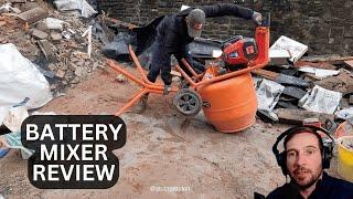 New Belle Battery Mixer Review - Bricklaying