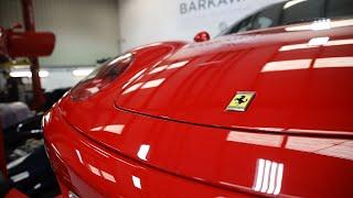 Ferrari 360 Modena detail at Barkaways