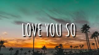 Natalie - Love You So (Lyrics) 