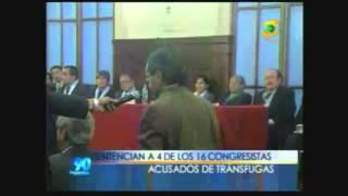 Cortar   Sentencian a 4 de 16 congresistas presuntamente transfugas   Segmento100 00 29 281 00 00 54