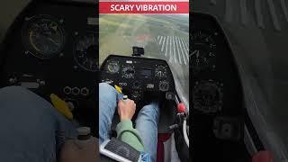 Soaring - Glider - Segelfliegen: SCARY VIBRATION - abnormal noise - sideslip - landing