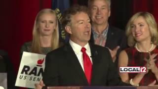 Kentucky Senator Rand Paul re-elected
