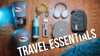 Must-Have Travel Gear for Your Next Long-Distance Flight (Muay Thai Vlog EP.01)