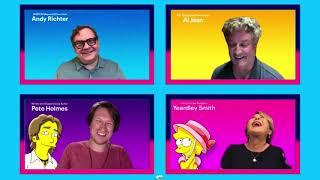 Anidom Beyond - Al Jean, Pete Holmes, and Yeardley Smith from The Simpsons