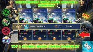 OVERPOWERED ENDLESS STUN KABOOM STRATEGY - MAGIC CHESS BEST SYNERGY - Mobile Legends Bang Bang