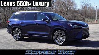 2024 Lexus TX 550h+ Luxury - The MOST Luxurious SUV?!