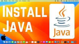 How to Install Java on Mac | Install Java JDK on macOS