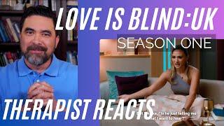 Love Is Blind UK #1 - (Confronting Sam) - Therapist Reacts