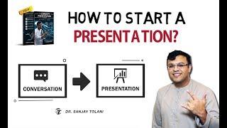 How To Start A Presentation | Insurance Presentation | Dr Sanjay Tolani