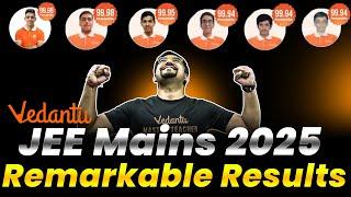 Vedantu's Remarkable Results: JEE Mains 2025 January Attempt!!