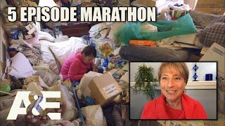 Hoarders Top Episodes MARATHON - Binge Them w/ Dorothy the Organizer! Part 1 | A&E