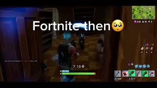 Fortnite then and now #MikeyTheMachineGaming #Anthony Allen