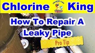 How To: Step By Step For Replacing a Broken Swimming Pool Pipe - Chlorine King Pool Service