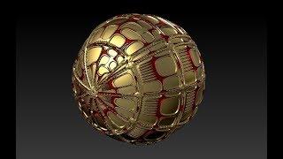 Zbrush 2019 как назначить сфере полигруппы