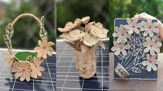 DIY 3 Jute Rope Craft Ideas ||  Best Jute rope for Decoration