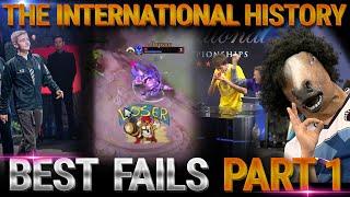 BEST Fails & FUNNIEST Moments in TI History - The International - Part 1