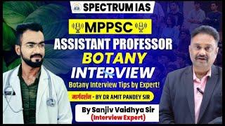 Mastering Botany: Interview Insights from Dr. Pandey #Dr.IITian