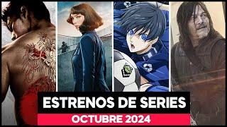 ESTRENOS de Series NUEVAS OCTUBRE 2024! en Max, Netflix, Prime Video , AppleTV+!