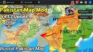 Pakistan Map Mod For Bussid v4.3.2 Update For Bus Simulator Indonesia | Maps Mod