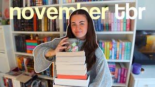 tbr prompts jar chooses my november tbr 🫙