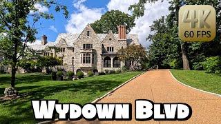 Checking out the Mega-Mansions in Clayton, Missouri in 4k Video