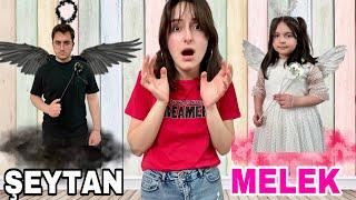 MELEK ŞEYTANA KARŞI İYİ VE KÖTÜ HAYATIMI YÖNETİYOR ZEYNEP VE HİRANUR