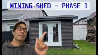 Crypto Mining Shed Build Log - Part 1