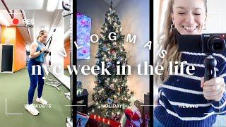 BUSY NYC WEEK IN THE LIFE | vlogmas week 4